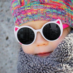 XL 5798 Polarised Fashion Sunglasses (Women) - Black Smoke